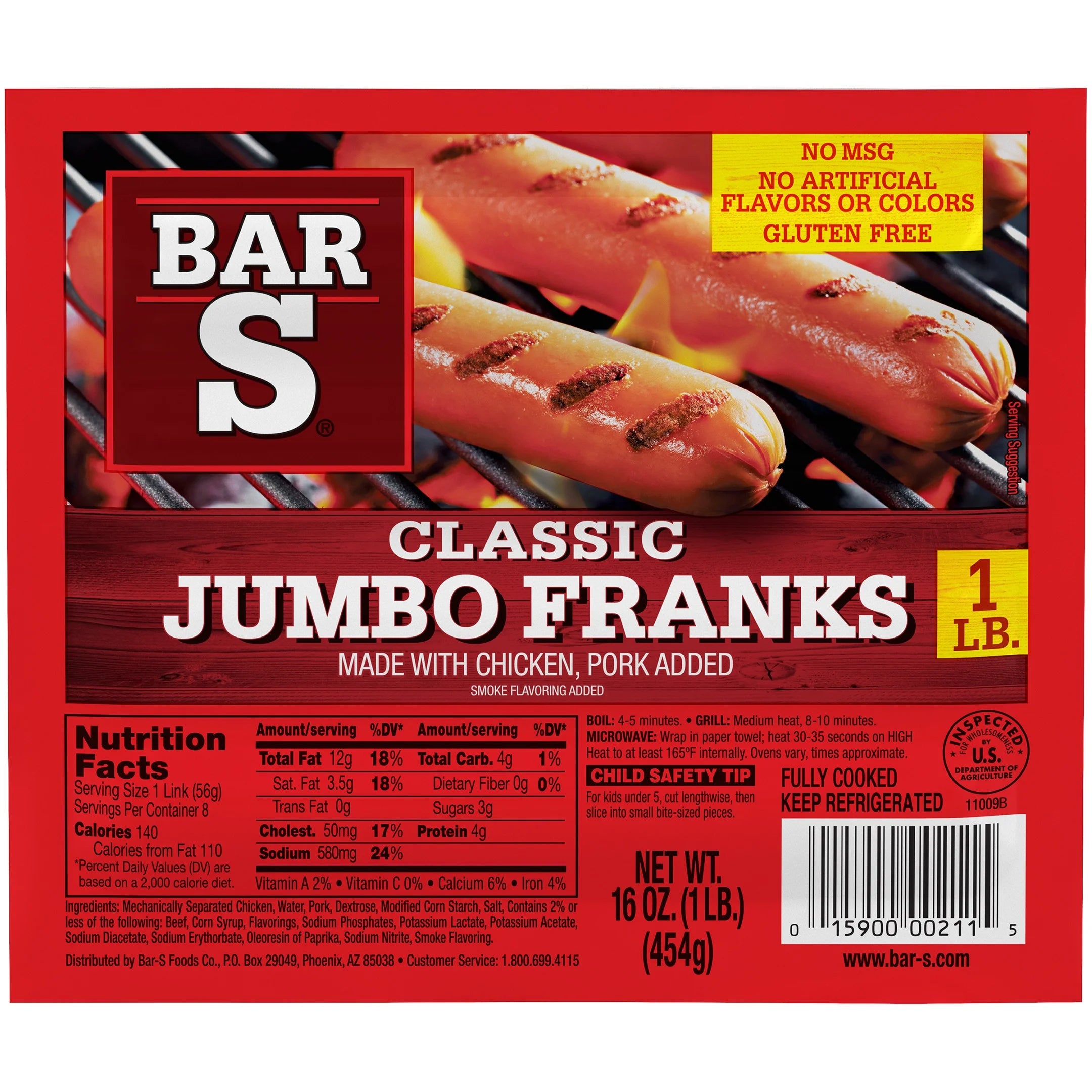 Bar S Classic Frankfurters