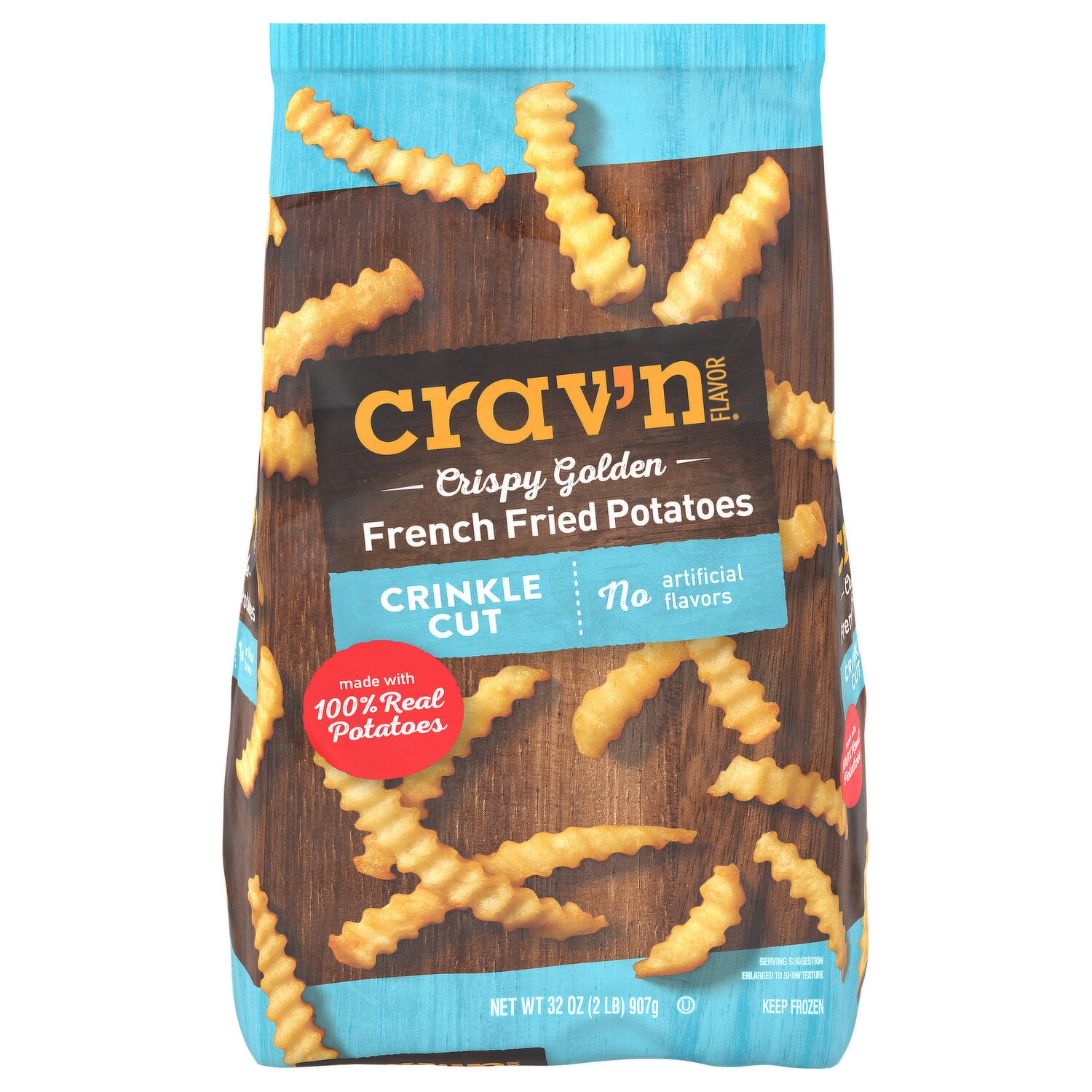 Crav'n Flavor Crispy Golden French Fried Potatoes