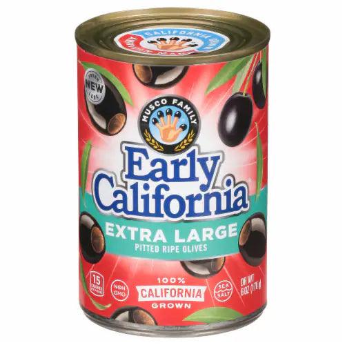 Early California Pitted Black Olives