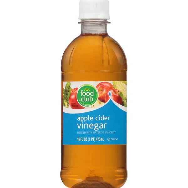 Food Club Apple Cider Vinegar Squeeze Bottle