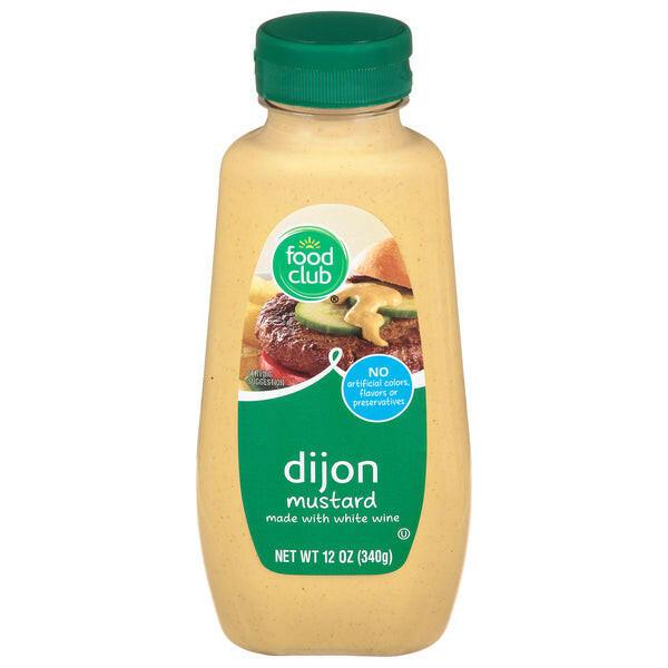 Food Club Dijon Mustard Squeeze Bottle