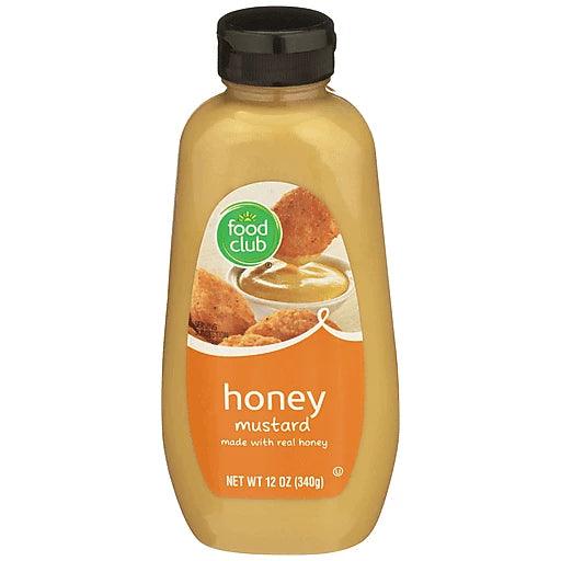 Food Club Honey Mustard Squeeze Bottle