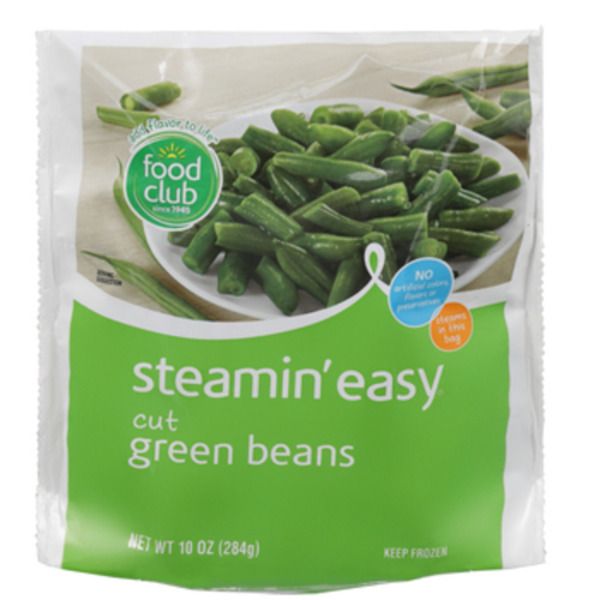 Food Club Steamin' Easy Cut Green Beans