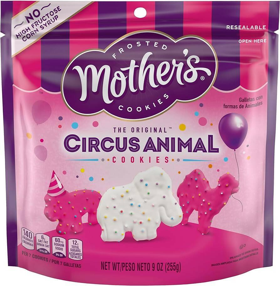 Mothers Circus Animal Cookies