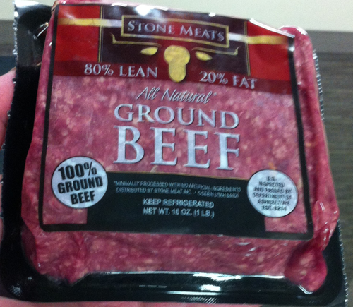 Stone's Ground Beef 80/20