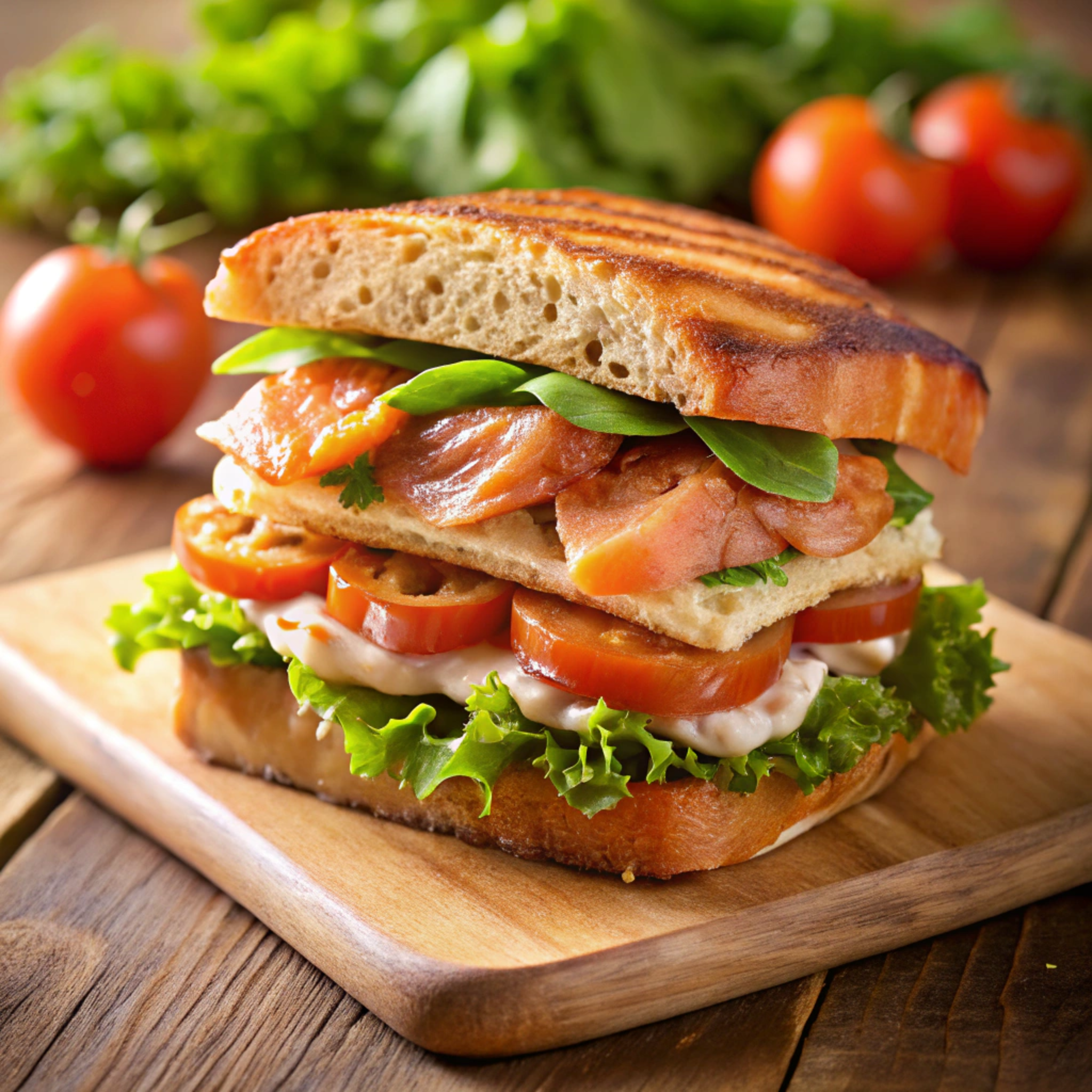 Salmon BLT